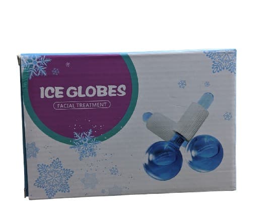 Ice globes - facial treatment