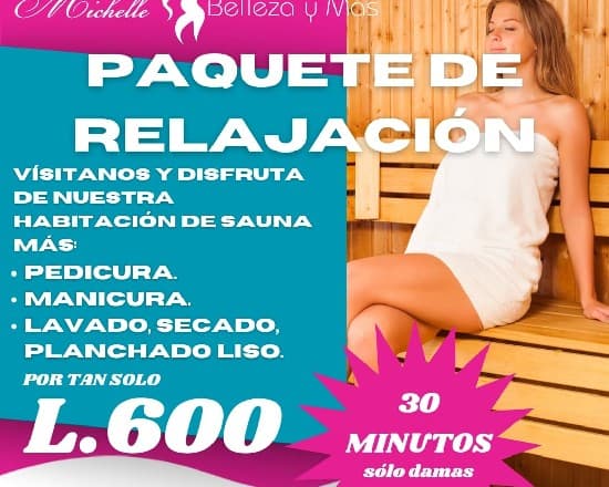 PAQUETE DE RELAJACIÓN.