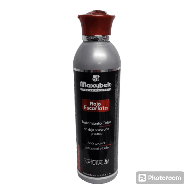 Maxybelt – Shampoo rojo escarlata