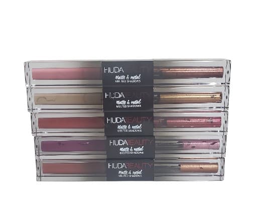 HUDA BEAUTY labiales metalizados y matte