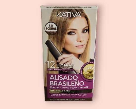 Kativa - Alisado brasileño cabello claro