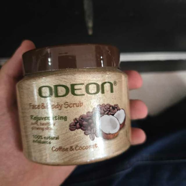 INSUMOS — Odeon - Face and body Scrub - Coffee & Coconut