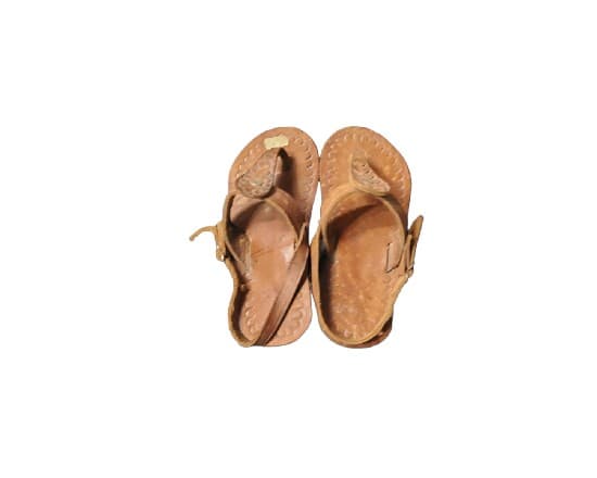 Sandalias típicas