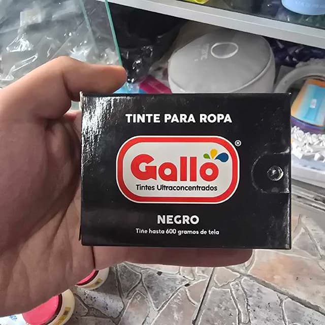Gallo - Tinte para ropa - Negro
