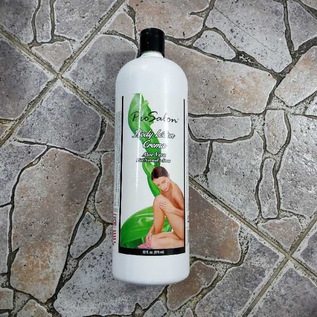 INSUMOS — Pro salon - Body lotion Crema - aloe Vera Pierl normal Y seca